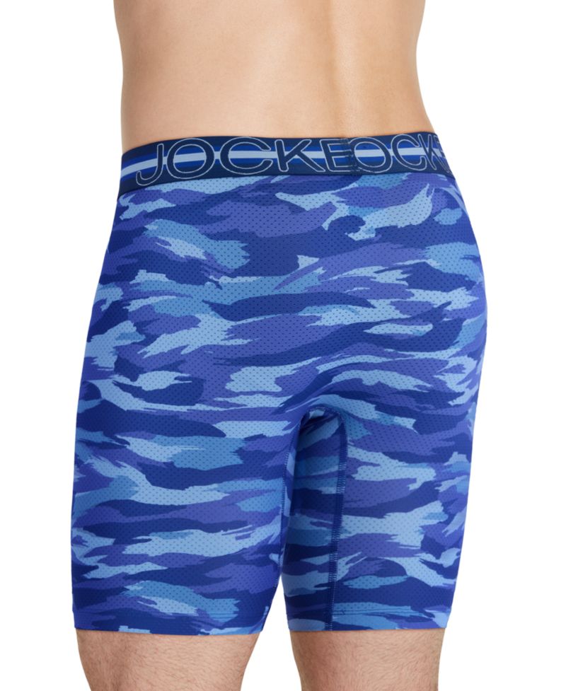 Men's Stability Pouch Stretch 9" Long Leg Boxer Brief - 3 Pack