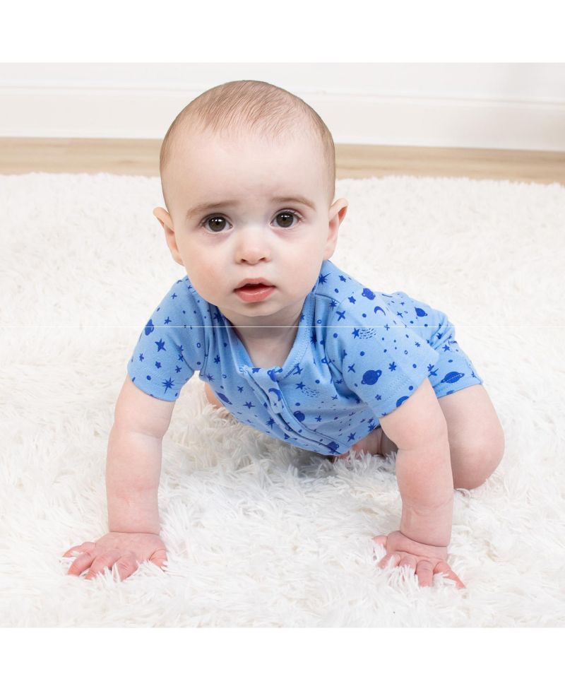 Baby Boys Rompers - 2 Pack, Space