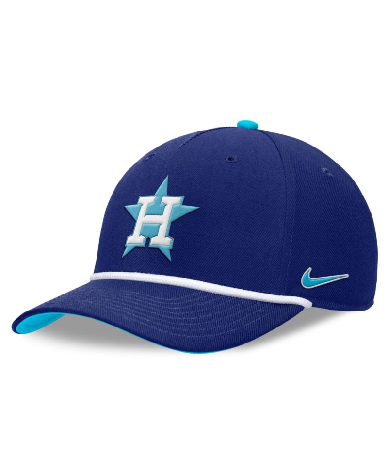 Men's Royal Houston Astros Rise Adjustable Hat