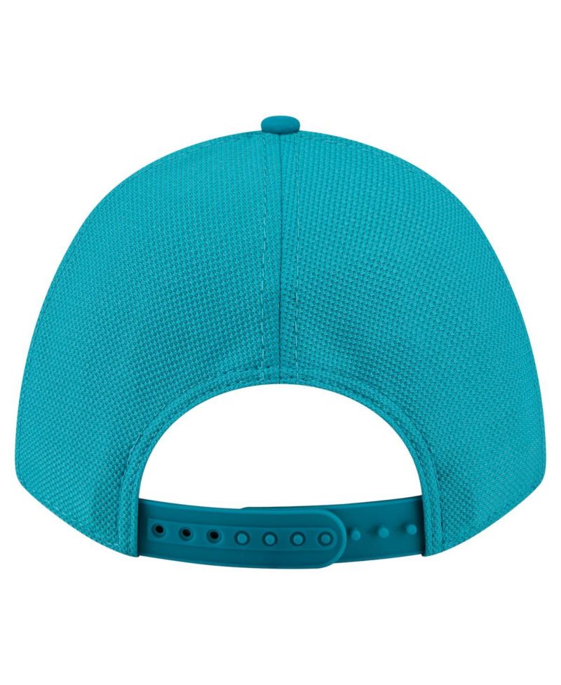 Men's Teal Jacksonville Jaguars Floral 9FORTY M-Crown Trucker Adjustable Hat