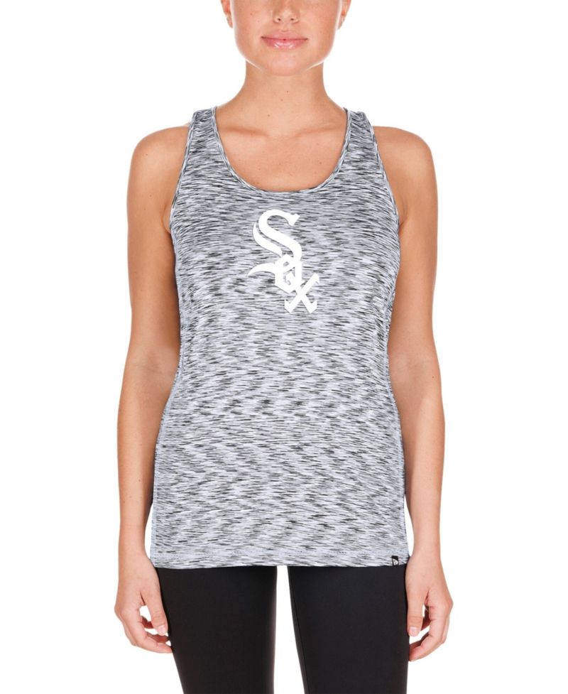 Women's Chicago White Sox Space-Dye Keyhole Back Tank Top