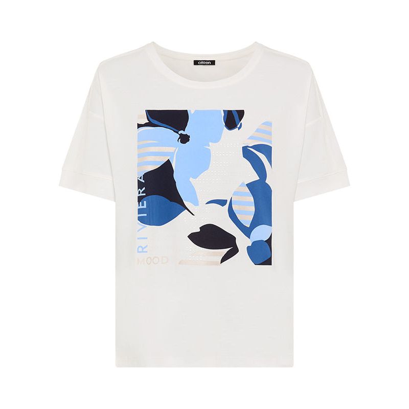 Women's Riviera Placement Print T-Shirt