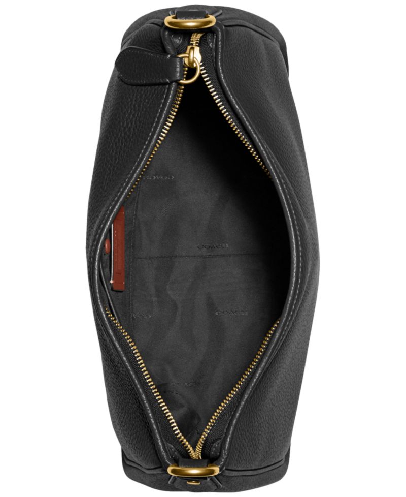 Cary Medium Soft Pebble Leather Shoulder Bag