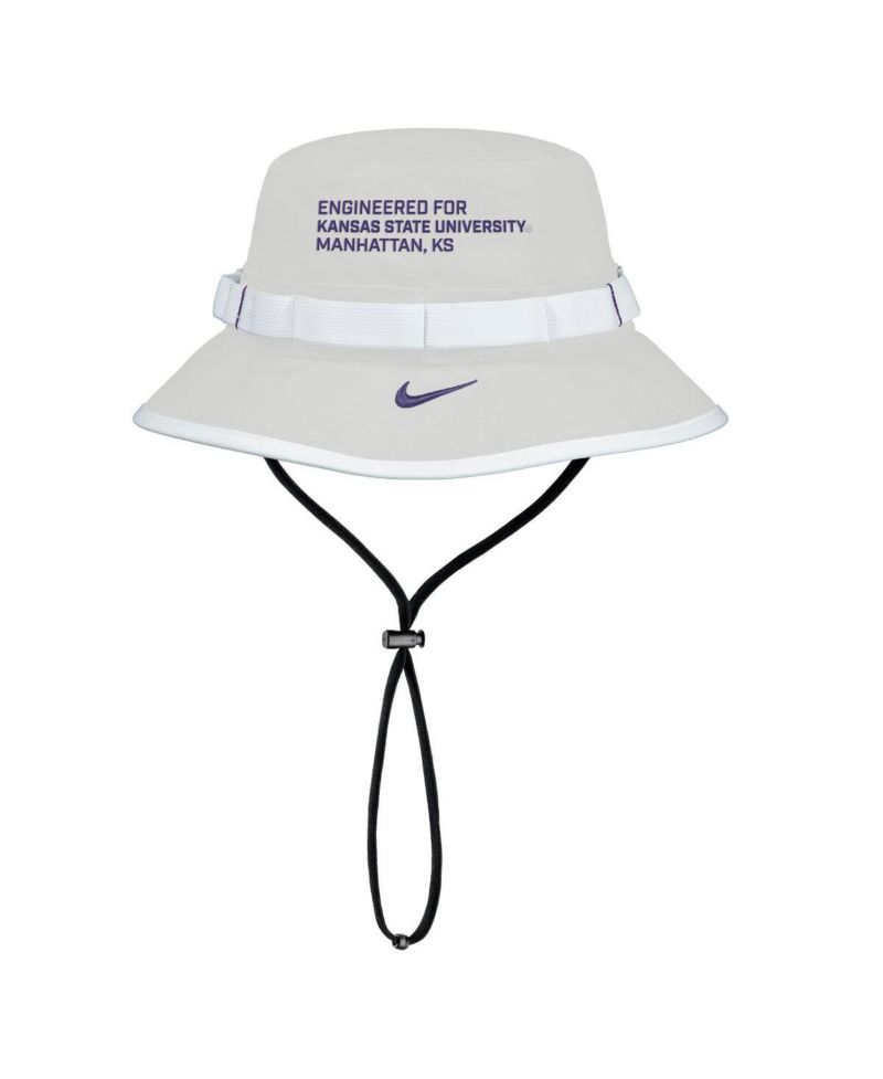 Men's Gray Kansas State Wildcats 2025 On-Field Boonie Performance Bucket Hat