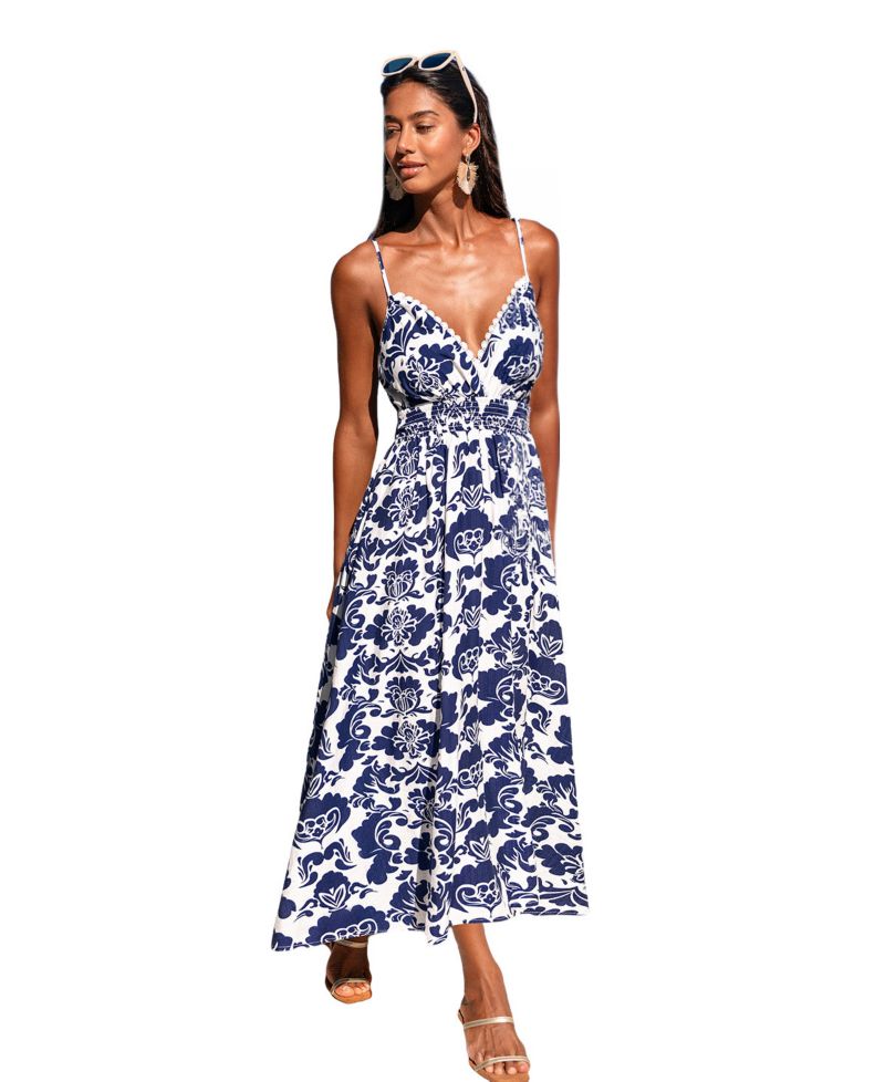 Women's Silver Lining Ornate Maxi Beach Dress
