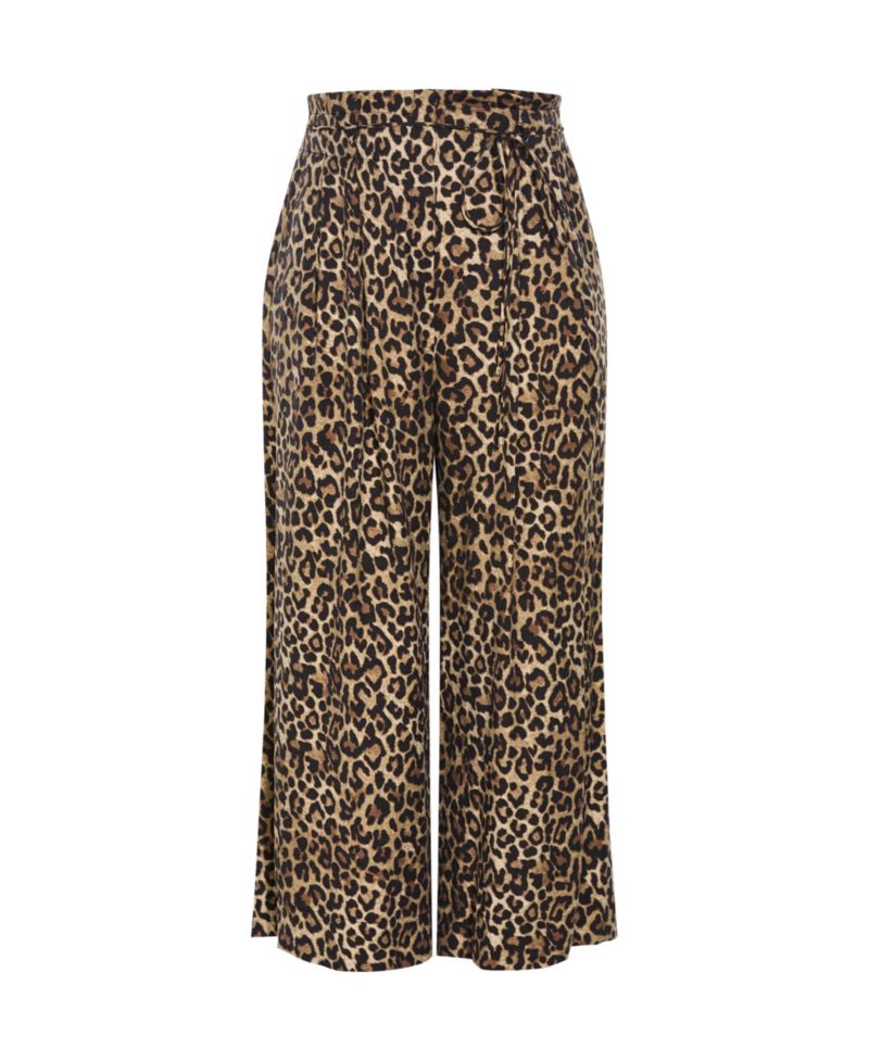 Women's Resort Leopard Print Pant