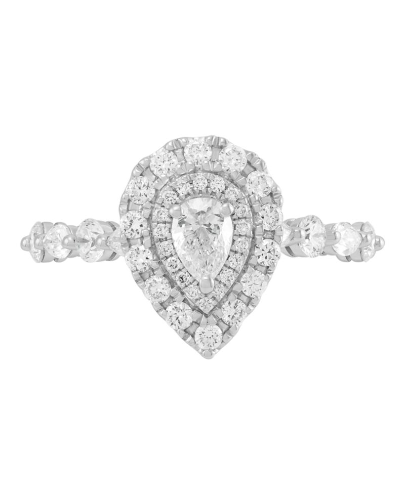 Macy's Diamond Engagement Ring (1-1/5 ct. t.w.) in 14k White Gold