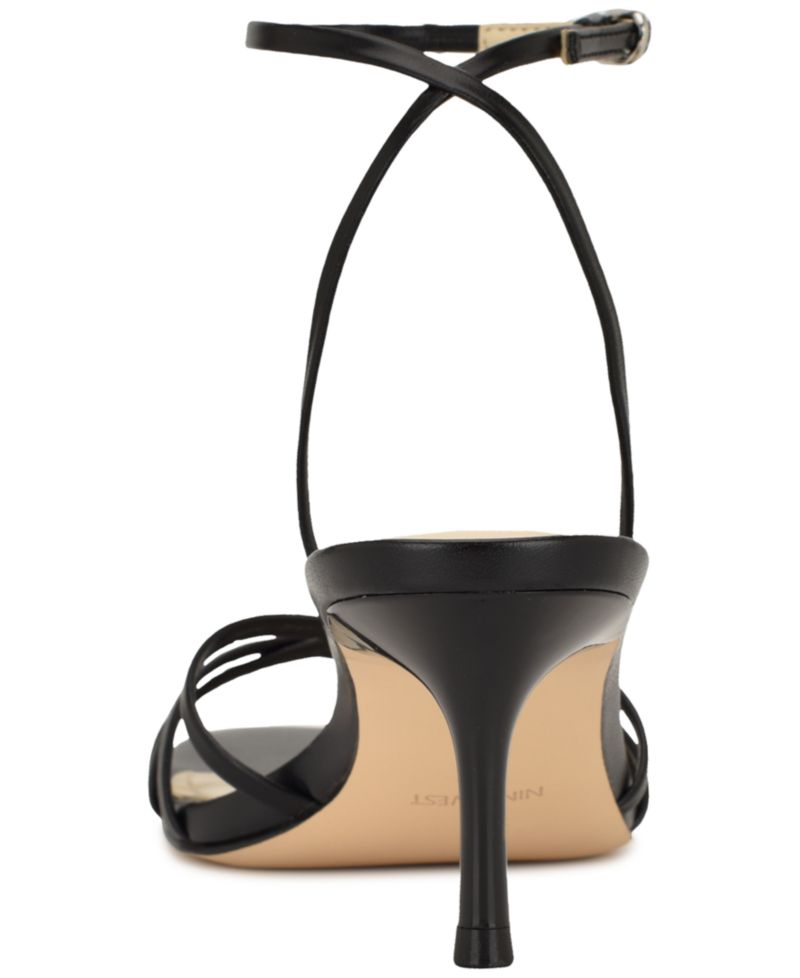 Women's Gazey Ankle Strap Kitten Heel Dress Sandals
