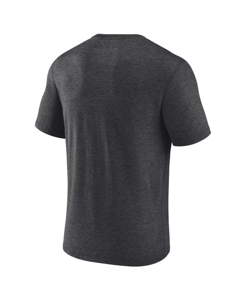 Men's Charcoal San Francisco Giants Wonderment Tri-Blend T-Shirt