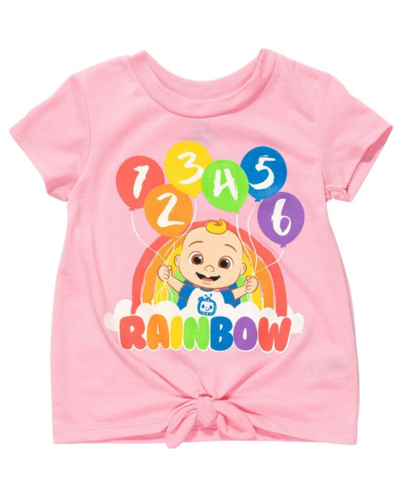 Baby Girls T-Shirt and French Terry Shorts Outfit Set