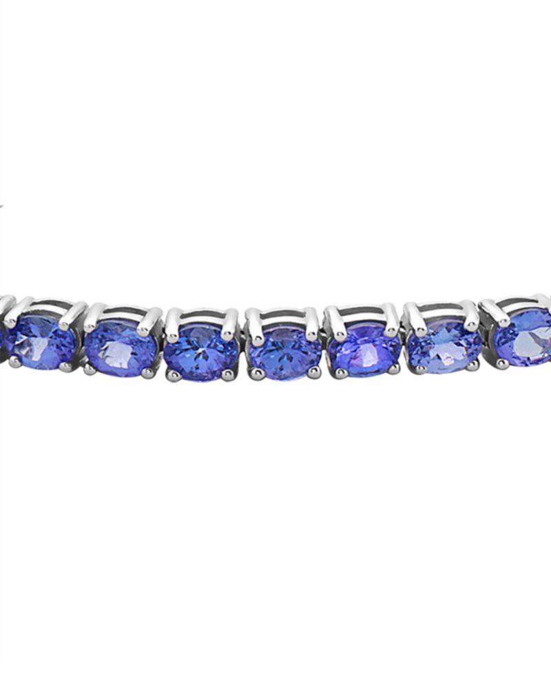 EFFY® Tanzanite Tennis Bracelet (9-5/8 ct. t.w.) in Sterling Silver