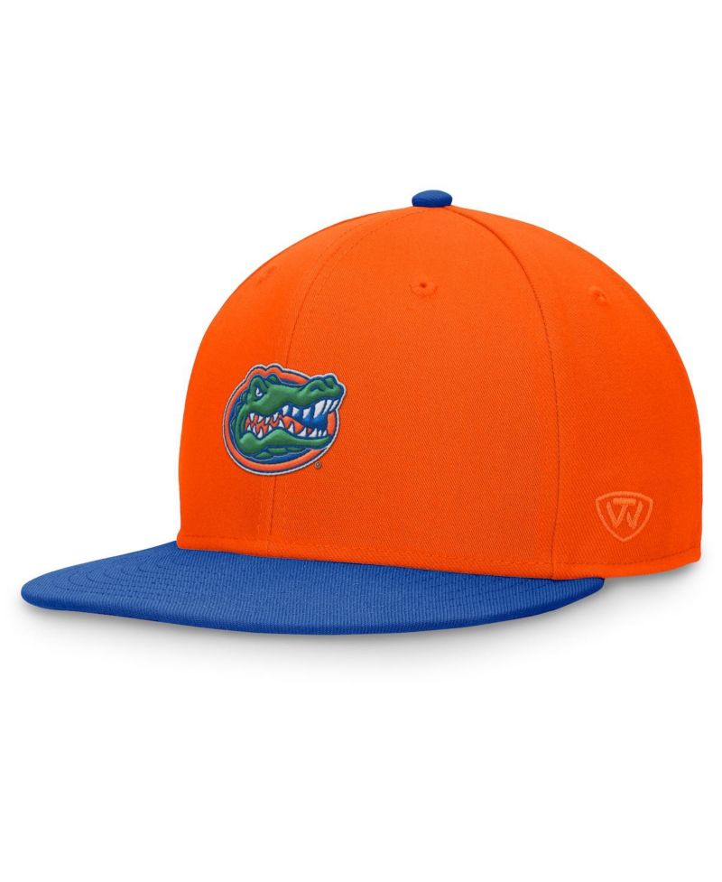 Men's Orange/Royal Florida Gators Rally Two-Tone Fitted Hat