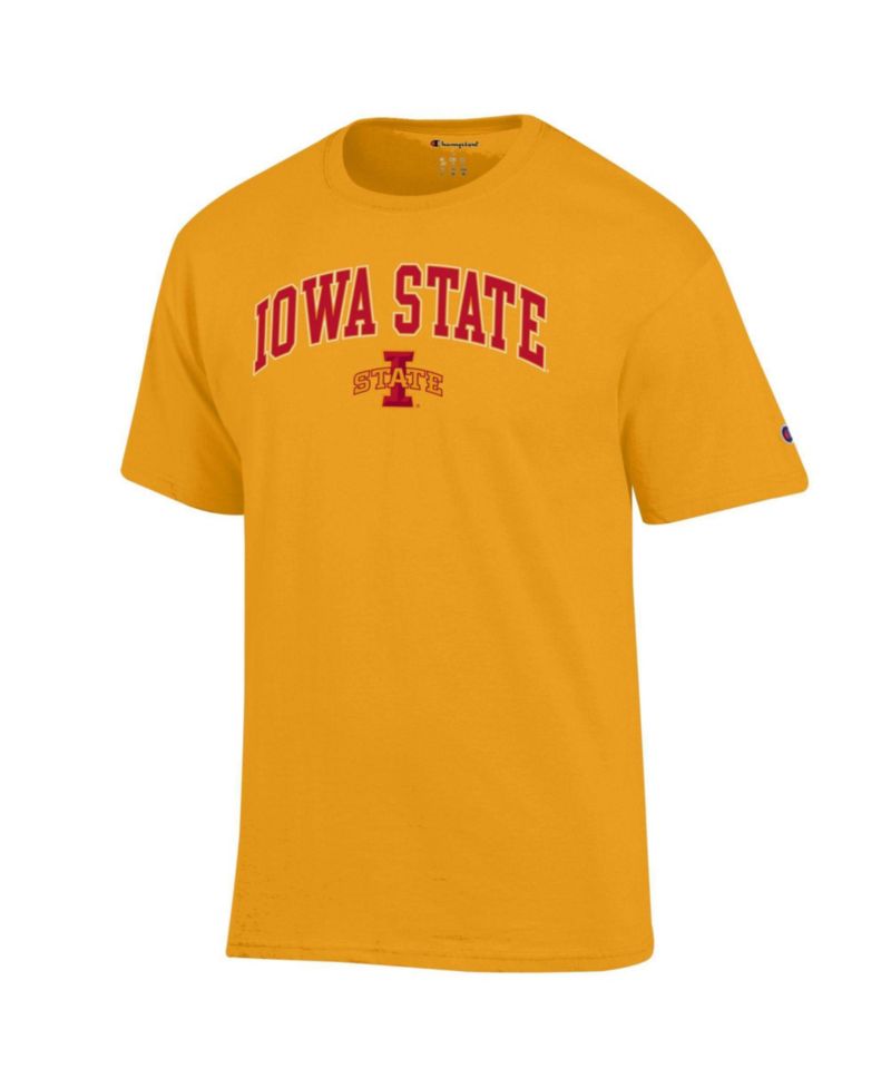 Men's Cardinal Iowa State Cyclones Arch Over Logo T-Shirt