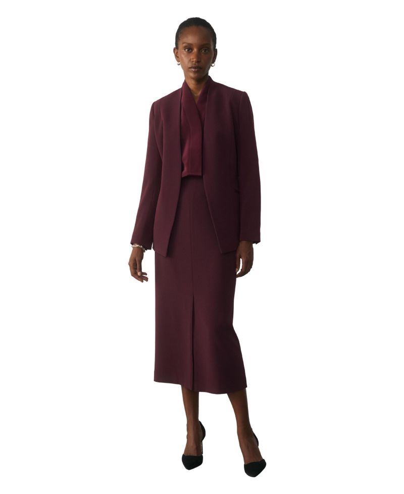 Women's Oliena High-Waisted Midi Pencil Skirt
