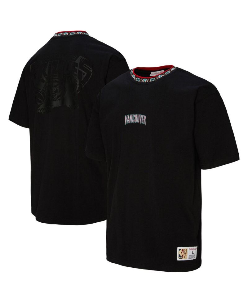 Men's and Women's Black Vancouver Grizzlies Playmaker Logo T-Shirt