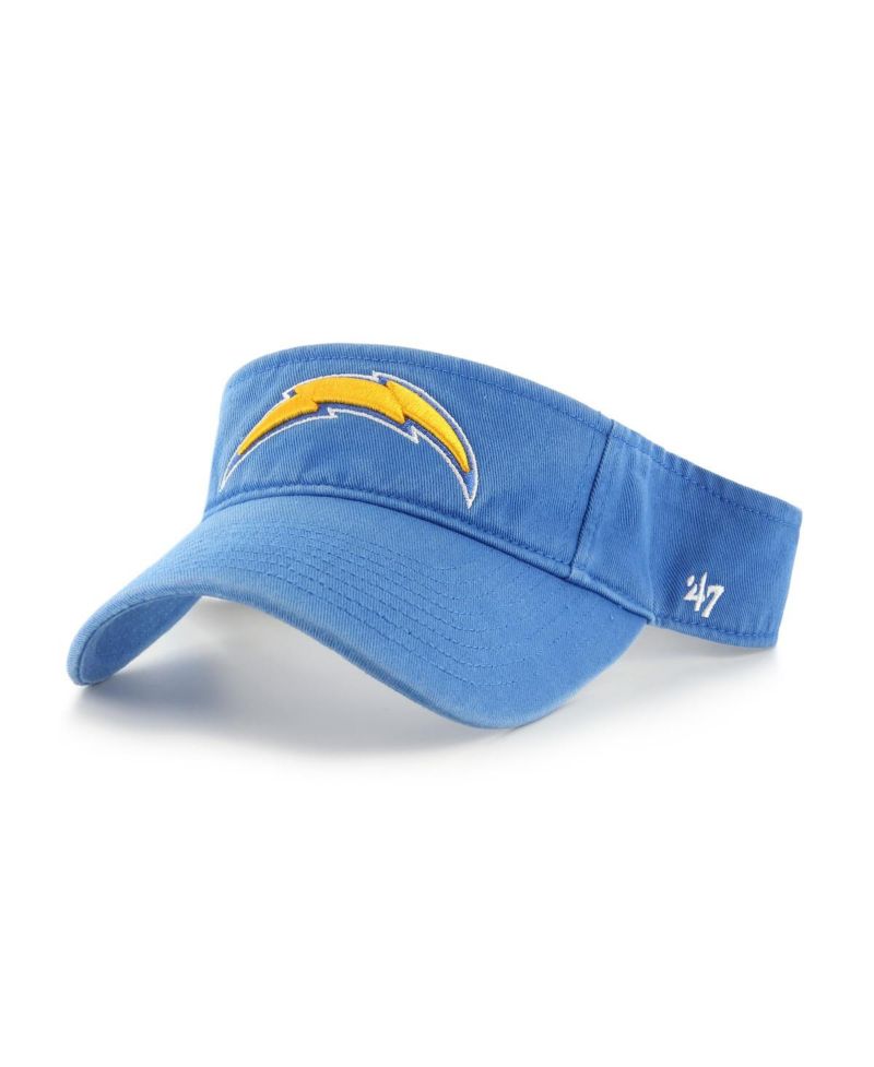 Men's Powder Blue Los Angeles Chargers Clean Up Visor