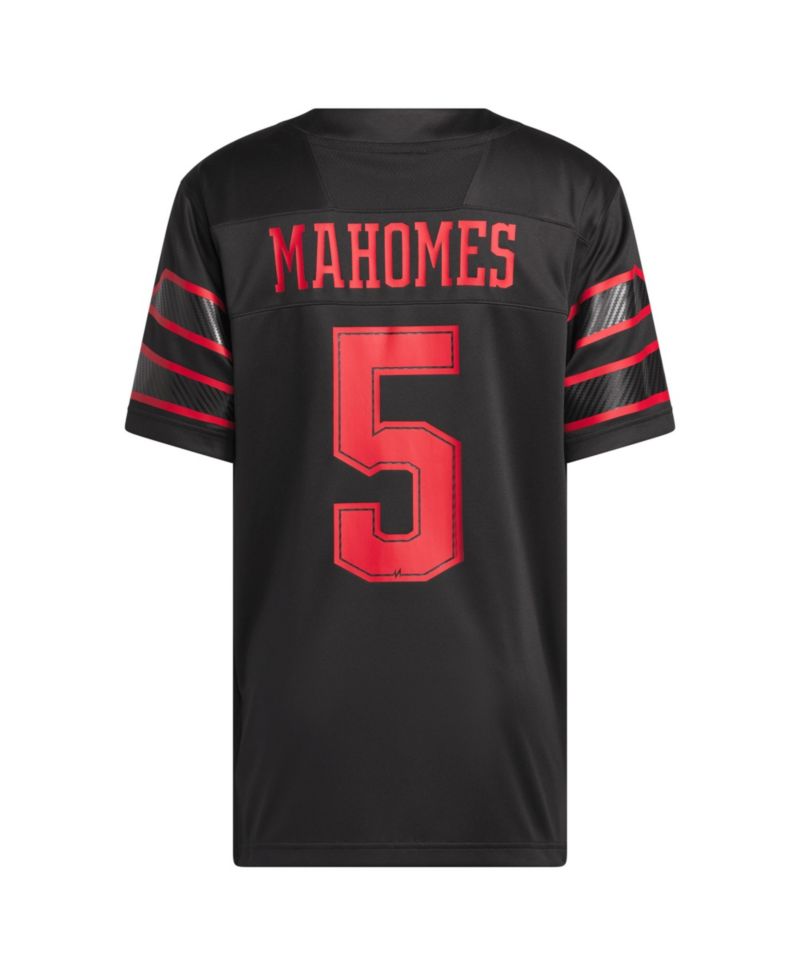 Men's Patrick Mahomes Black Texas Tech Red Raiders Let's Ride Premier Jersey