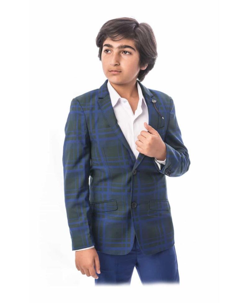 Little Boys Royal Slim Fit Suit Formal Wear