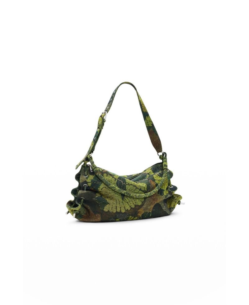 Women's Large Printed Bag M C Lacroix