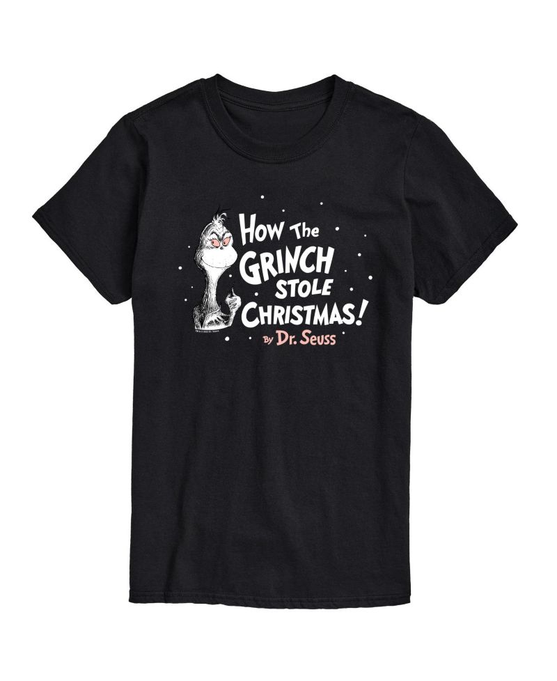 Men's The Grinch How The Grinch Stole Christmas Short Sleeve Tee