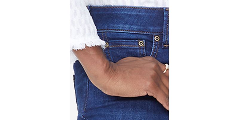 Petite Sheri Tummy-Control Slim Jeans