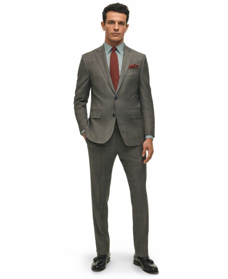 Men's Classic-Fit Wool-Blend Suit Jacket