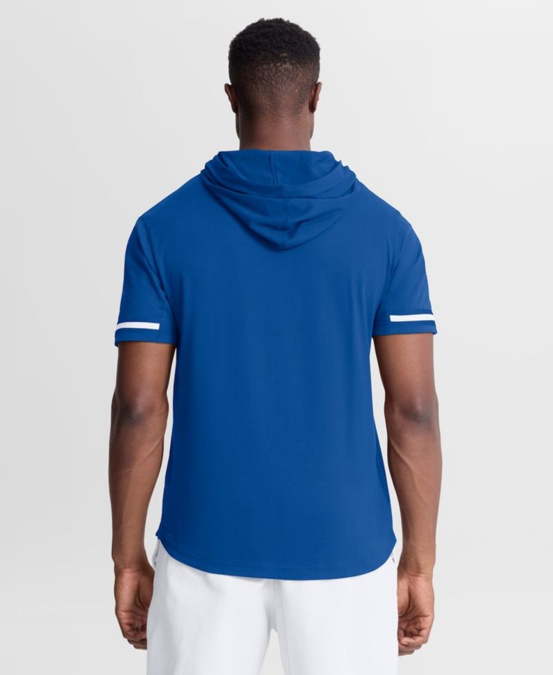 Men's Royal Los Angeles Dodgers Optimal Play Hooded T-Shirt