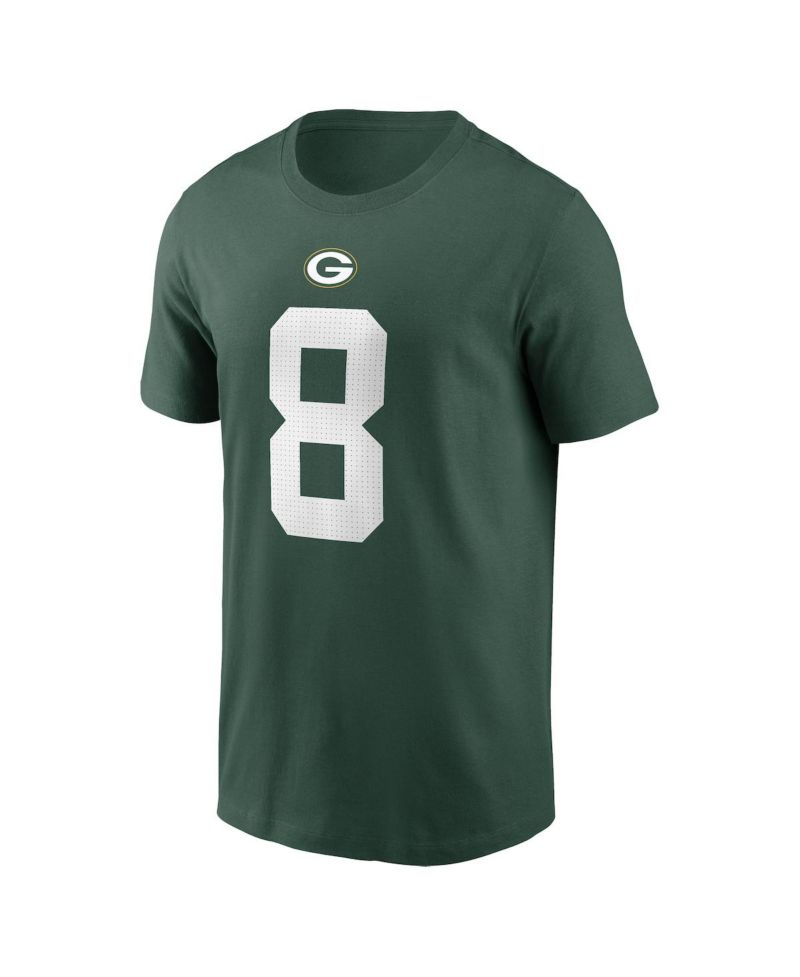 Nike Men's Josh Jacobs Green Bay Packers Player Name & Number T-Shirt