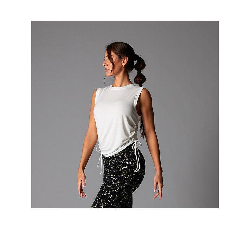 Women's Crop Side Tie Tank