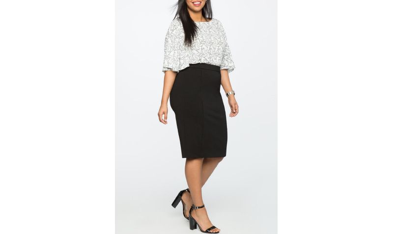 Women's The Ultimate Stretch Midi Pencil Skirt