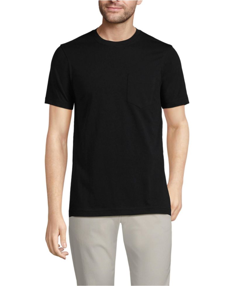 Men's Short Sleeve Cotton Supima Tee With Pocket