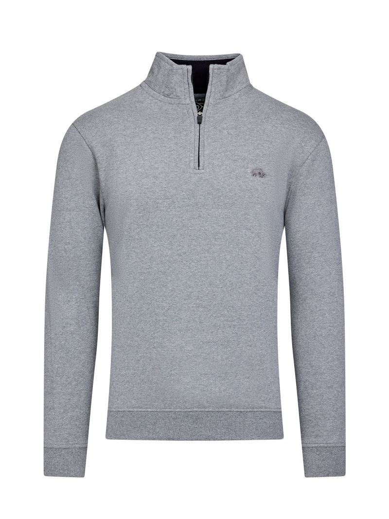 Men's Jersey Quarter Zip Sweat
