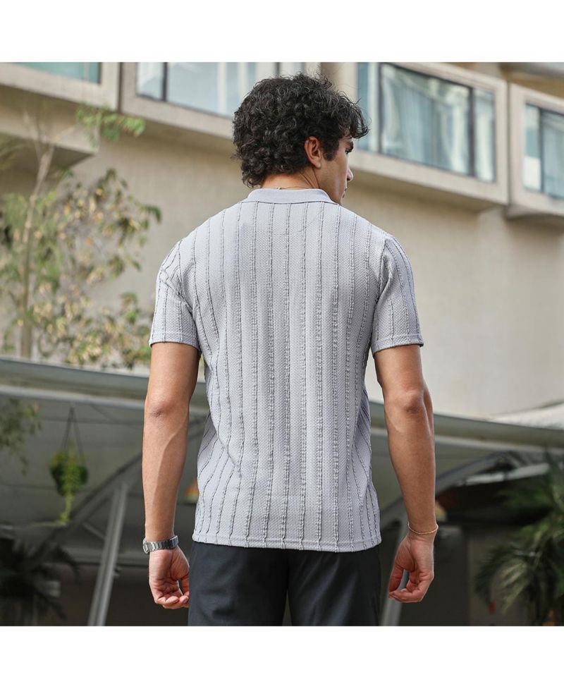 Men's Wicker-Tactitle Polo T-Shirt