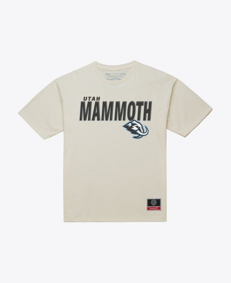 Men's Cream Utah Mammoth Core Plus T-Shirt