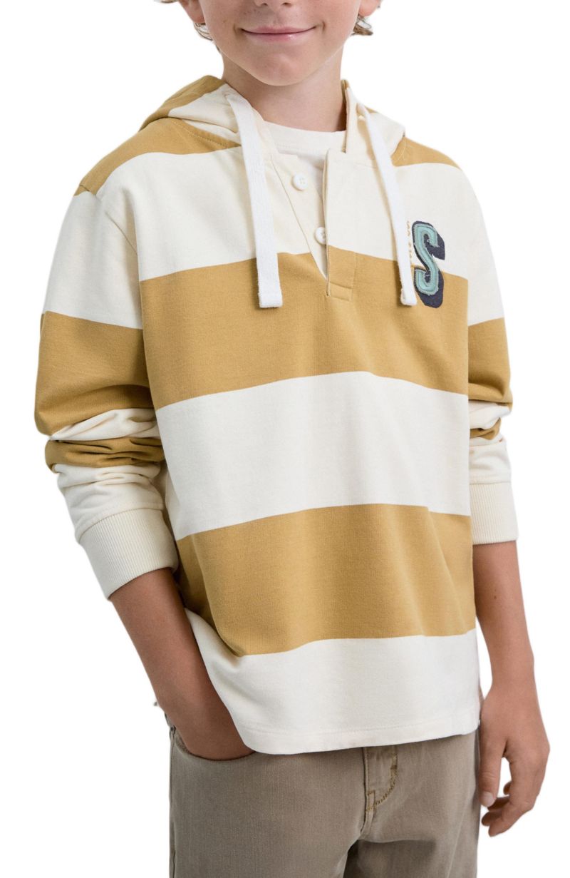 Kids Stripes skull hoodie