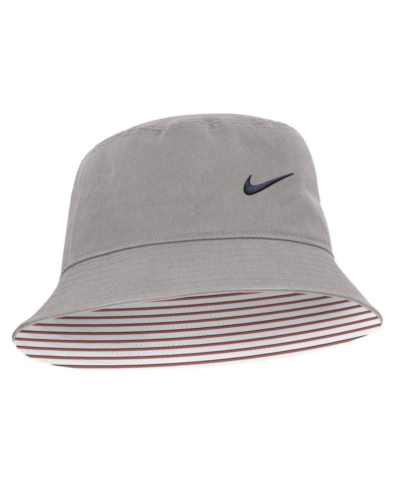 Men's and Women's Gray Auburn Tigers Primetime Apex Bucket Hat