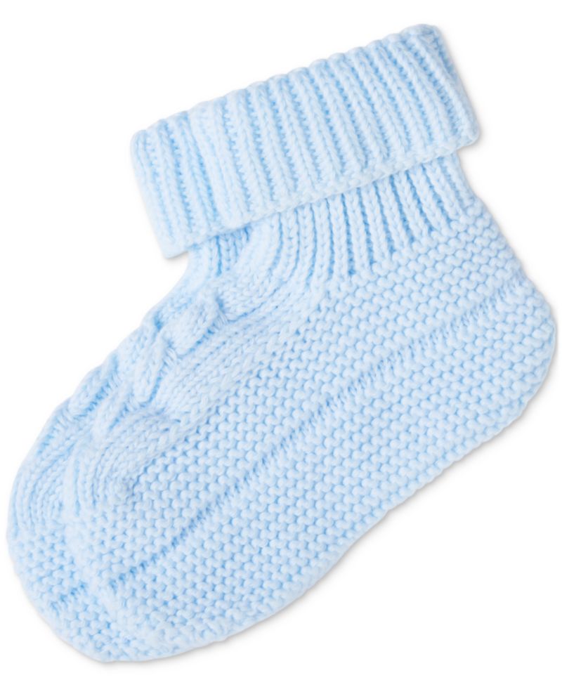 Baby Cable-Knit Bootie Socks