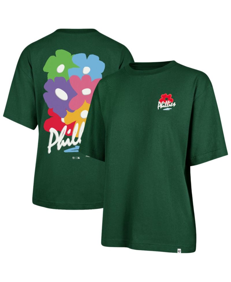 Men's and Women's Dark Green Philadelphia Phillies Gallery Foundation T-Shirt