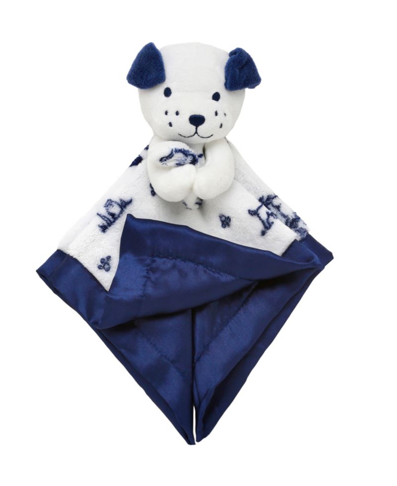 Baby Boys' Dog Plush Security Blanket
