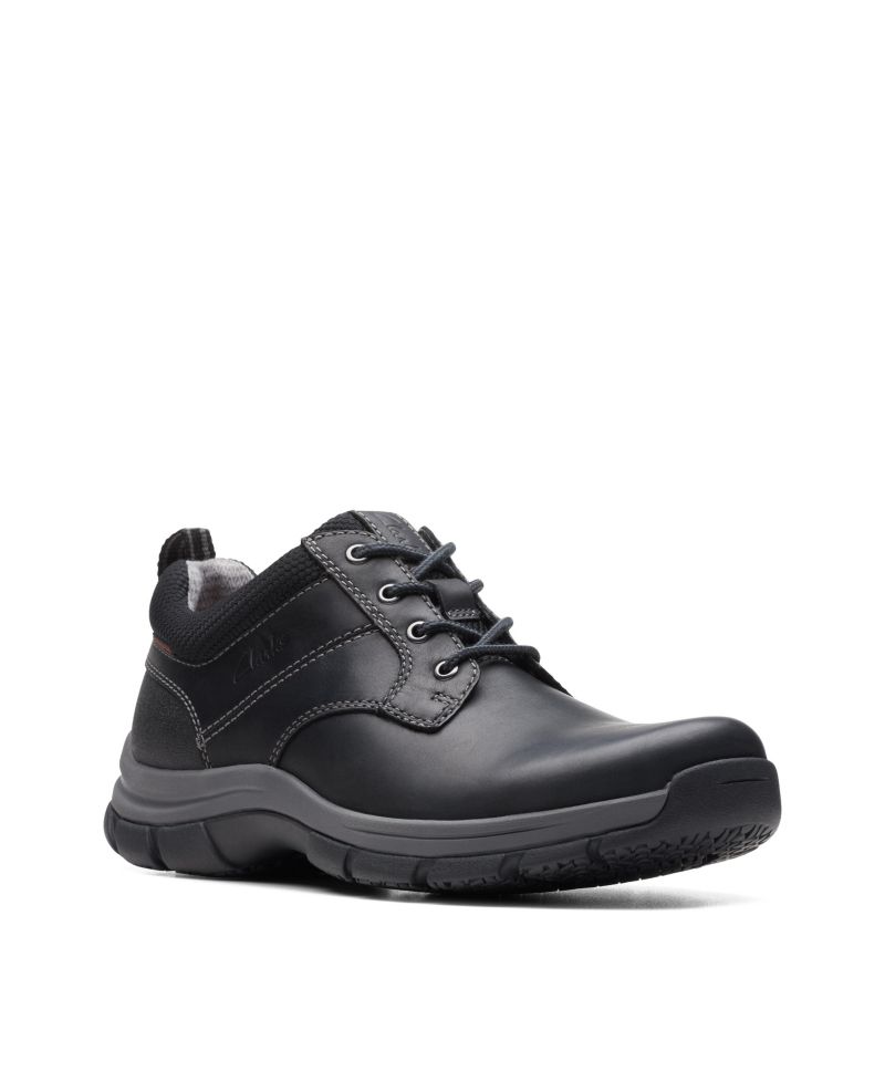 Men's Collection Walpath Leather Low Top Lace Up Sneaker