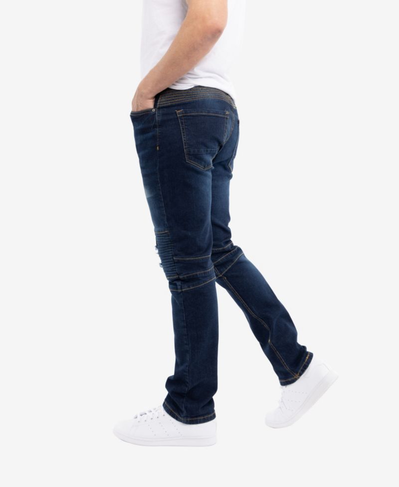 RAW X Men's Slim Fit Moto Jeans