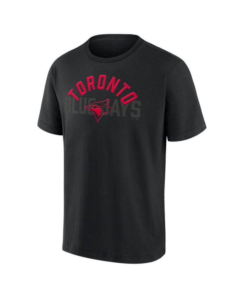 Men's Toronto Blue Jays Black Out Heavyweight T-Shirt