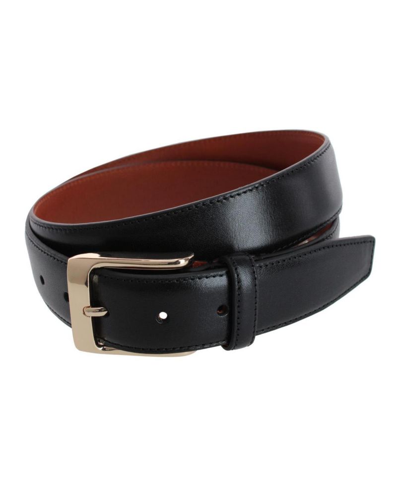 Men's Cornelius 35mm Cortina Leather Dress Belt