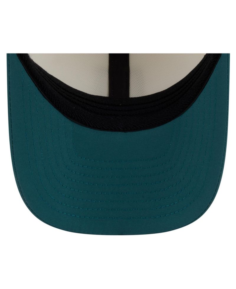 Men's Cream/Midnight Green Philadelphia Eagles 2026 NFL Training Camp 39THIRTY Flex Hat