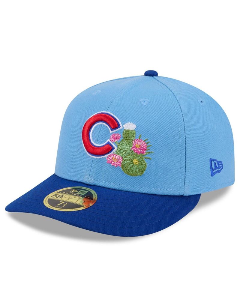 Men's Light Blue/Royal Chicago Cubs 2026 Spring Training Low Profile 59FIFTY Fitted Hat