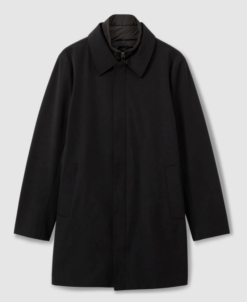 Men's Logan Hybrid Removable Funnel Neck Overcoat