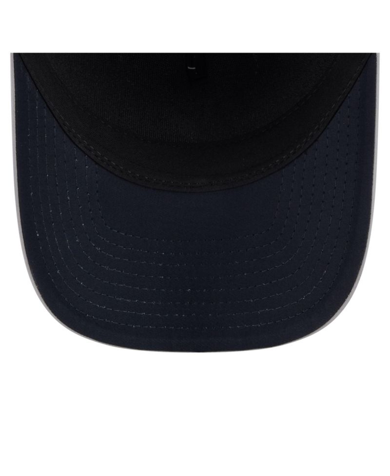 Men's Gray Atlanta Braves Micro Logo 9FORTY M-Crown A-Frame Adjustable Hat