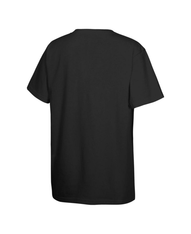 Big Boys and Girls Sidney Crosby Black Pittsburgh Penguins Photo Reel Graphic T-Shirt