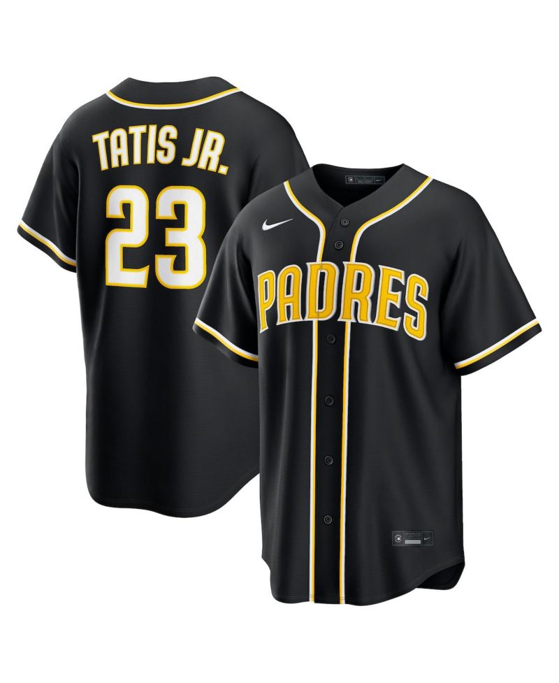 Men's Fernando Tatis Jr. Black San Diego Padres 2026 Replica Fashion Jersey