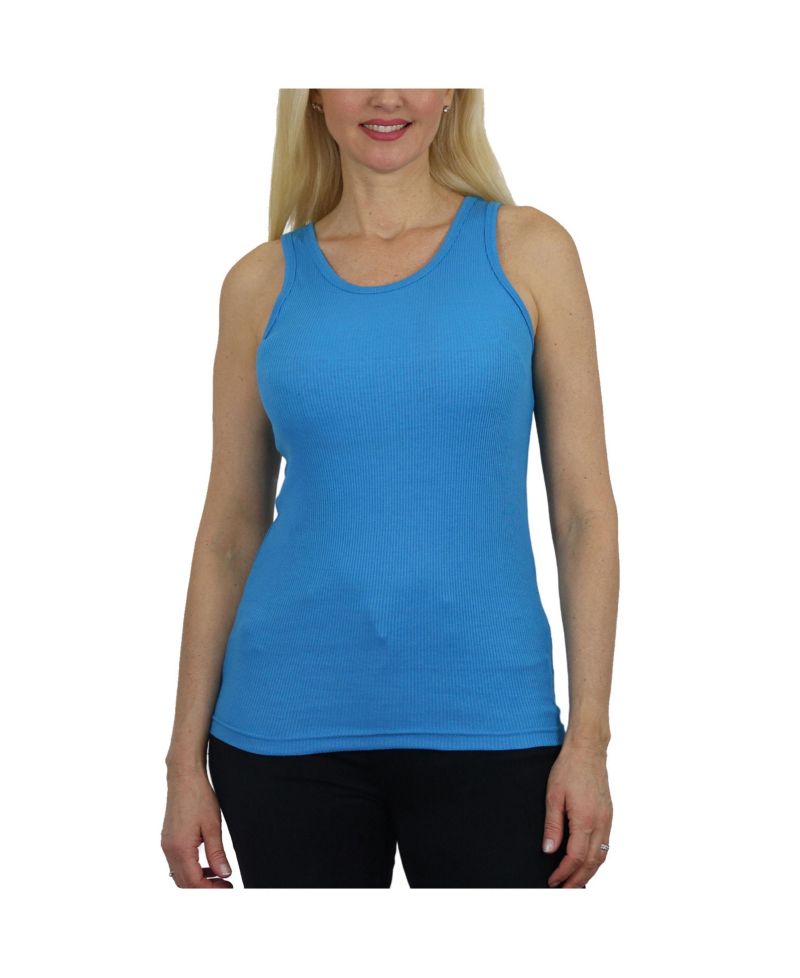 Women's Loose Fit Ribbed Tank Top